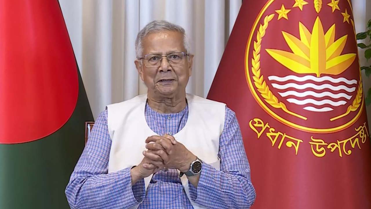 প্রধান উপদেষ্টা অধ্যাপক ড. মুহাম্মদ ইউনূস |ফাইল ছবি